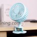 Mini USB Fan  gloednApple Creative Rechargeable Clip on Mini Desk Fan 5 inch (White) - B06XC1R6SW